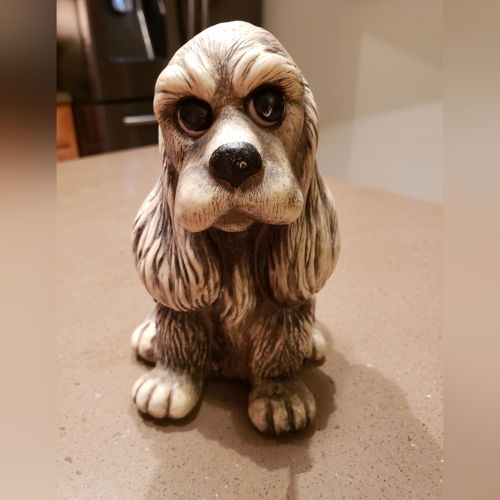 Vintage Cocker Spaniel Bank